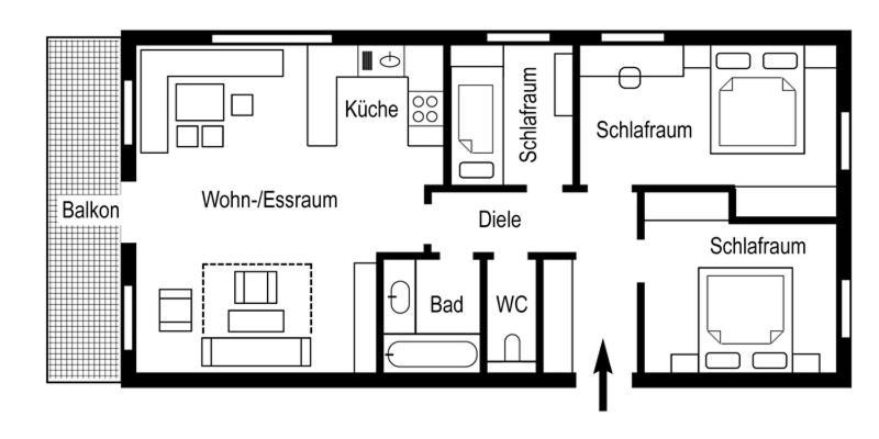 Appartements Oswaldeck Bad Kleinkirchheim Exterior foto